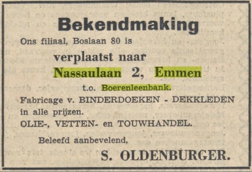 S. Oldenburger Nassaulaan 2 Emmen