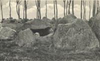 Foto Historisch Emmen Noordeind Langgraf Hunebed D43